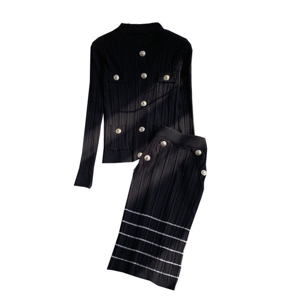 Női lezser hosszú szoknya és mellény szett