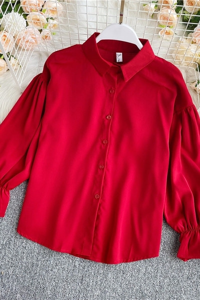 Γυναικείο casual πουκάμισο με κλασικό γιακά κλασικό μοντέλο