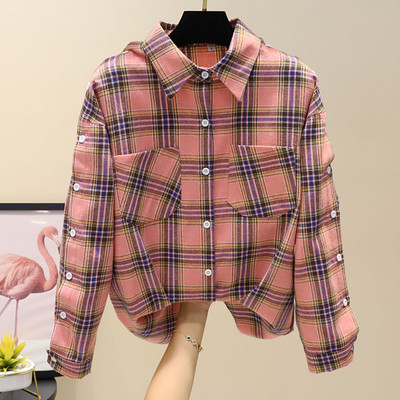 Új modell női ing zsebbel és gombokkal több színben