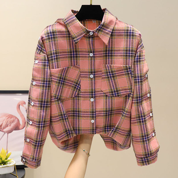 Új modell női ing zsebbel és gombokkal több színben