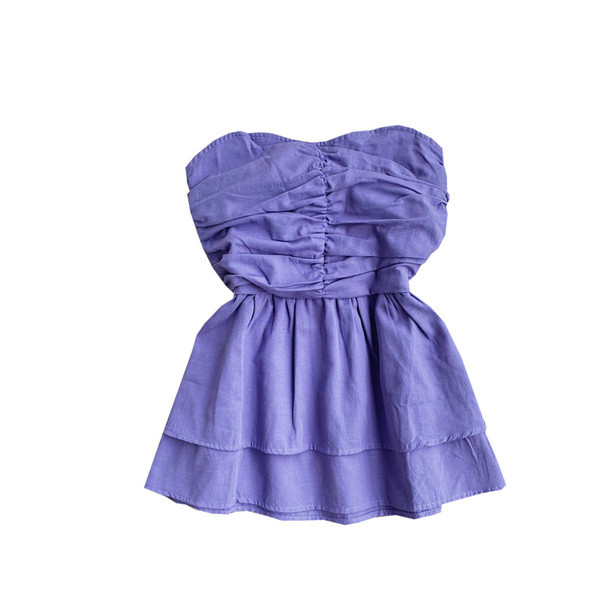 Praegune naiste topp ilma rihmadeta tavaline mudel