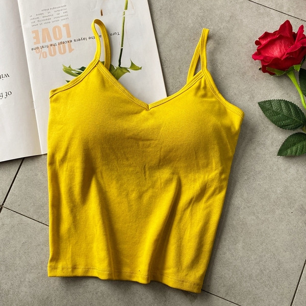 Naiste vabaaja topp spitsikaelusega ja õhukeste rihmadega