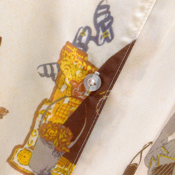 Új modell női modern ing színes mintával