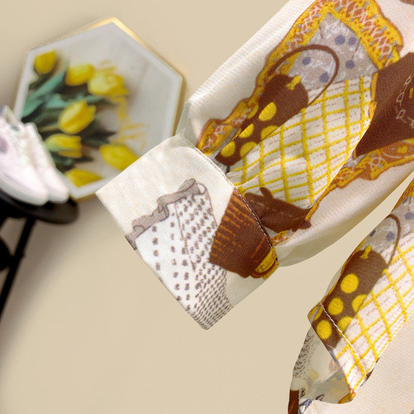 Új modell női modern ing színes mintával