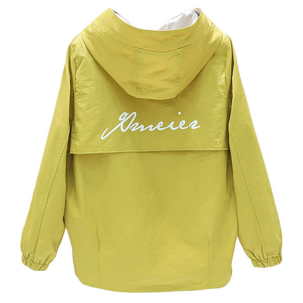 Geaca de dama cu inscriptie si gluga in mai multe culori