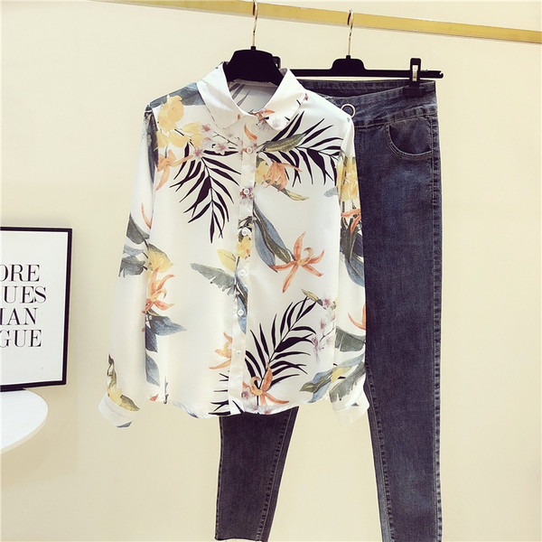 Új modell női ing színes mintával