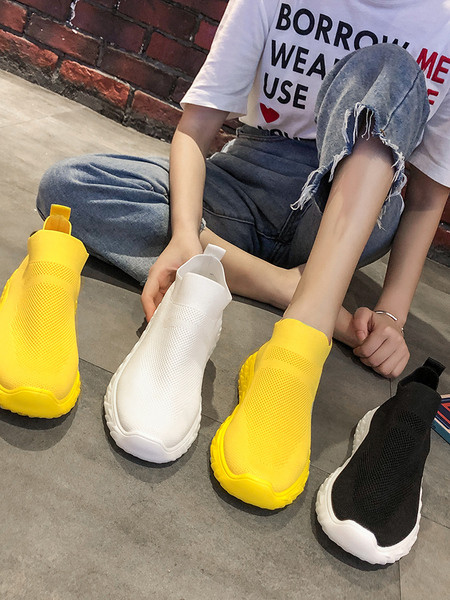 Αναπνεύσιμα γυναικεία αθλητικά παπούτσια χωρίς στερέωση