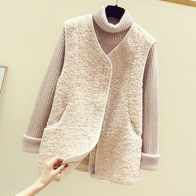 Női pehelymellény cipzárral és zsebbel több színben