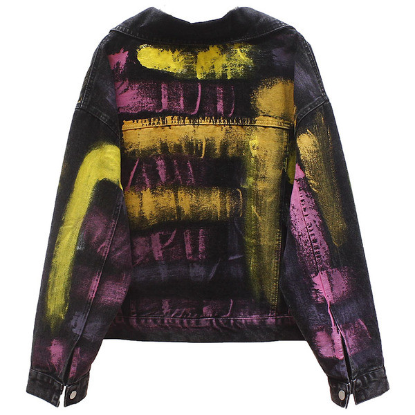 Új modell színes farmer dzseki zsebekkel