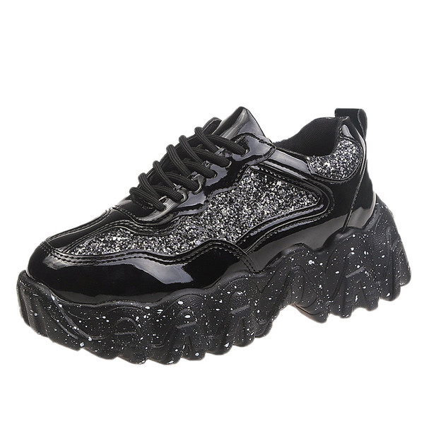 Särava efektiga ja kareda tallaga naiste tossud