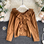 Női hosszú ujjú ing - letisztult modell