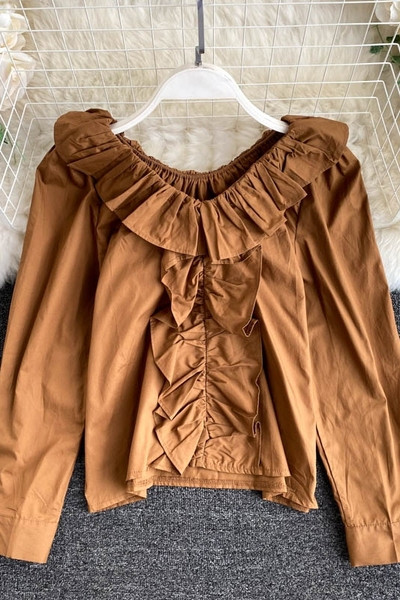 Női hosszú ujjú ing - letisztult modell