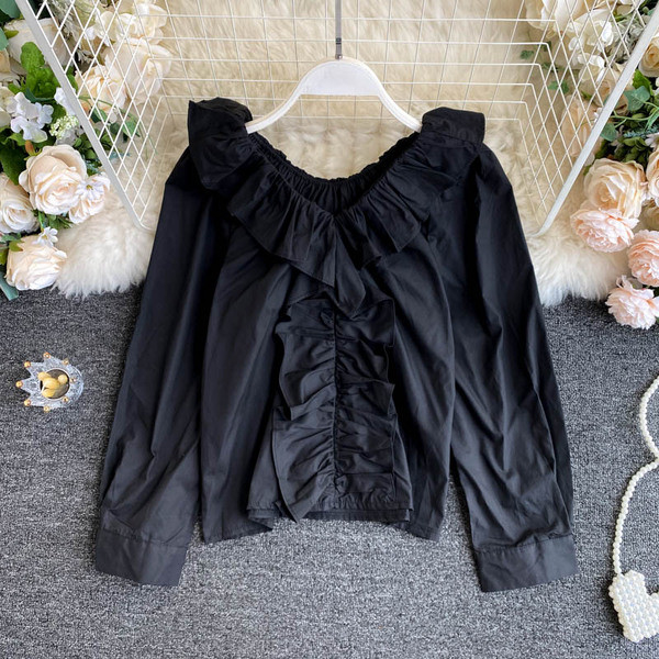 Női hosszú ujjú ing - letisztult modell