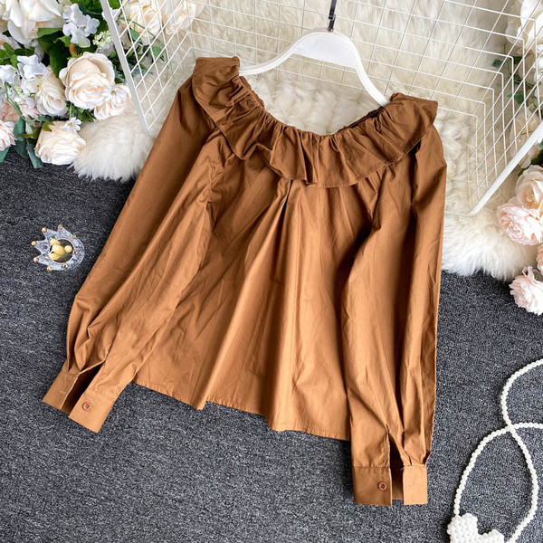 Női hosszú ujjú ing - letisztult modell