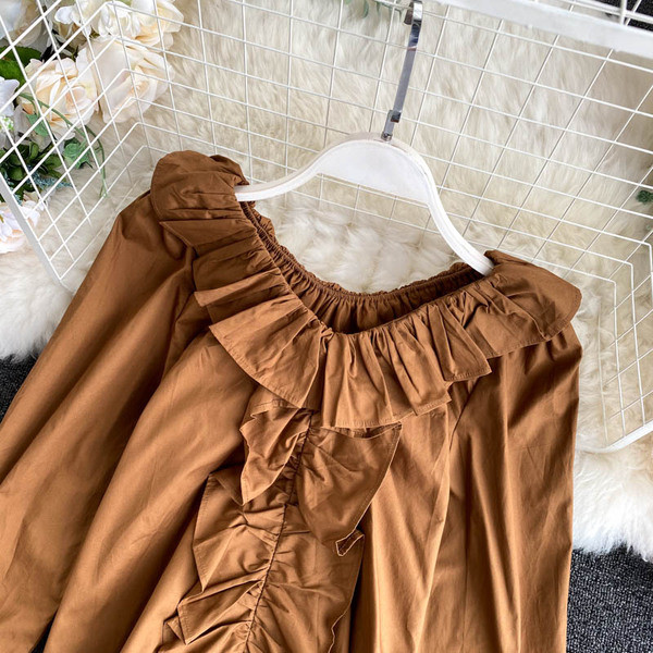 Női hosszú ujjú ing - letisztult modell