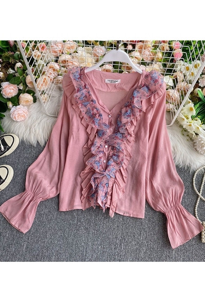 Lillemustri ja konnaga naiste aktuaalne särk