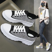 Új női tornacipő modell fűzős és kövekkel