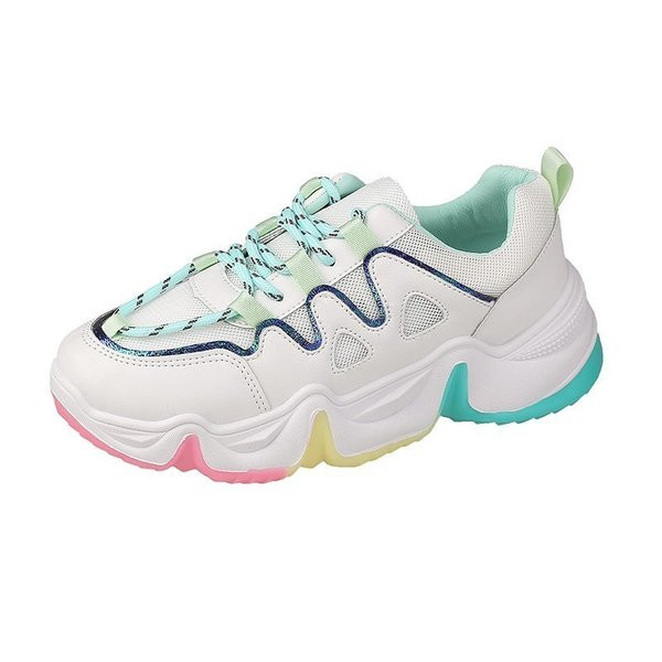 Naiste ökonahast tossud paelte ja värvilise tallaga