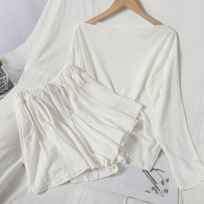 Hétköznapi női szett két részből - blúz és nadrág