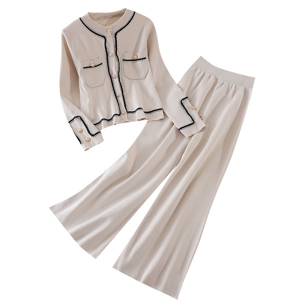 Őszi női mellény és nadrág szett