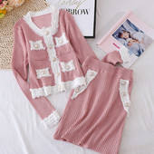 Női kordbársony mez szett