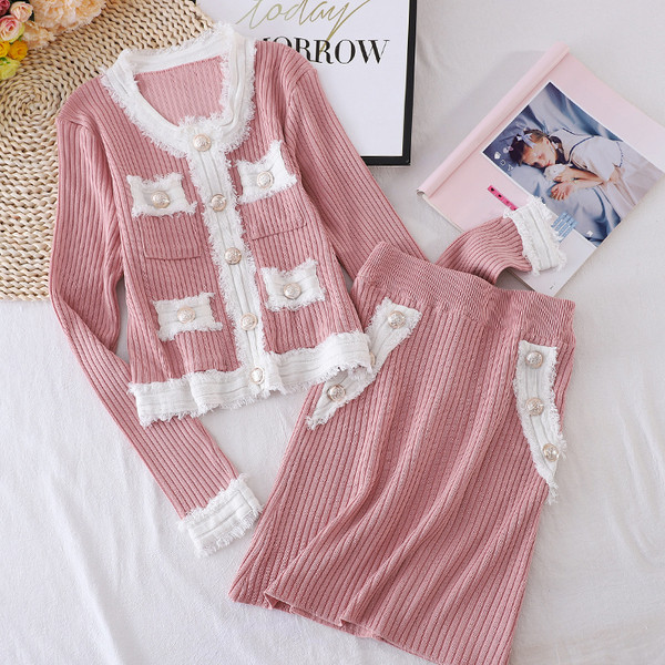 Női kordbársony mez szett