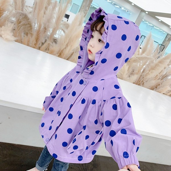 Sacou copii buline cu nasturi pentru fete