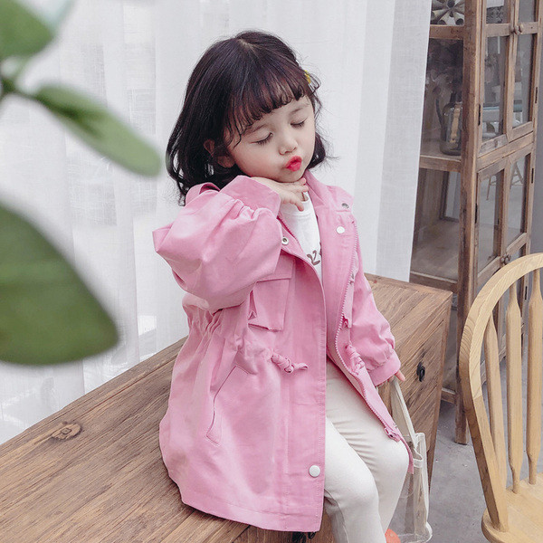 Napi gyerekdzseki gombokkal és nyakkendőkkel lányoknak