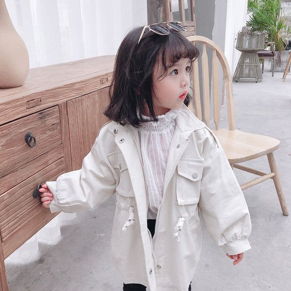 Napi gyerekdzseki gombokkal és nyakkendőkkel lányoknak