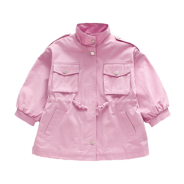 Napi gyerekdzseki gombokkal és nyakkendőkkel lányoknak