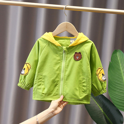 Casual παιδικό μπουφάν κατάλληλο για αγόρια και κορίτσια με κουκούλα