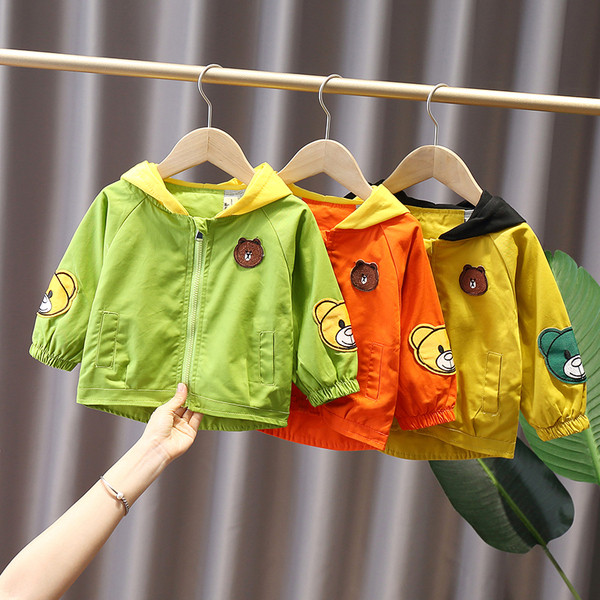 Casual παιδικό μπουφάν κατάλληλο για αγόρια και κορίτσια με κουκούλα