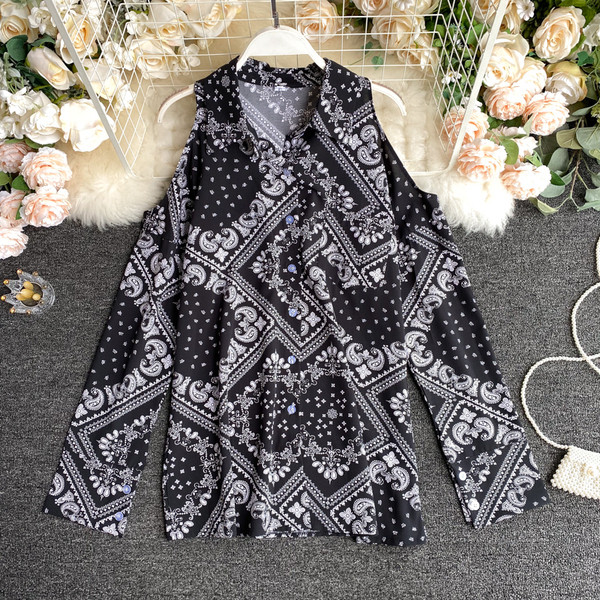 Moodne kõrge vöökohaga naiste särgi ja lühikeste pükste komplekt