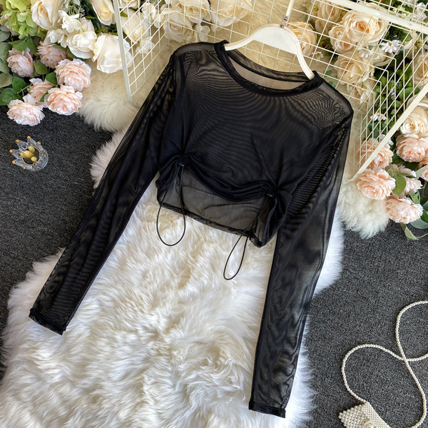 Fekete női blúz, felső és szoknya szett