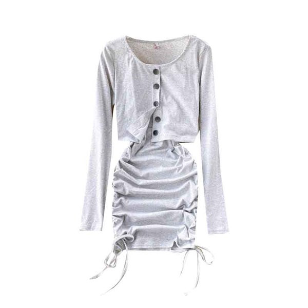 Női ruha szett nyakkendővel és mellénnyel