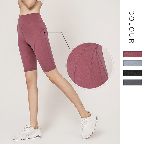 Női leggings magas derékkal és 3/4 hosszúsággal