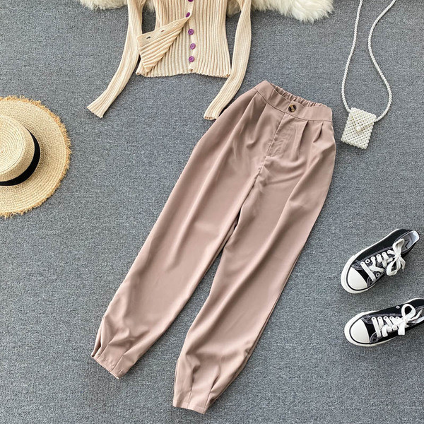 Napi női mellény és nadrág szett