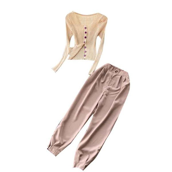 Napi női mellény és nadrág szett