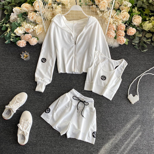 Női alkalmi nadrág szett, felső és pulóver