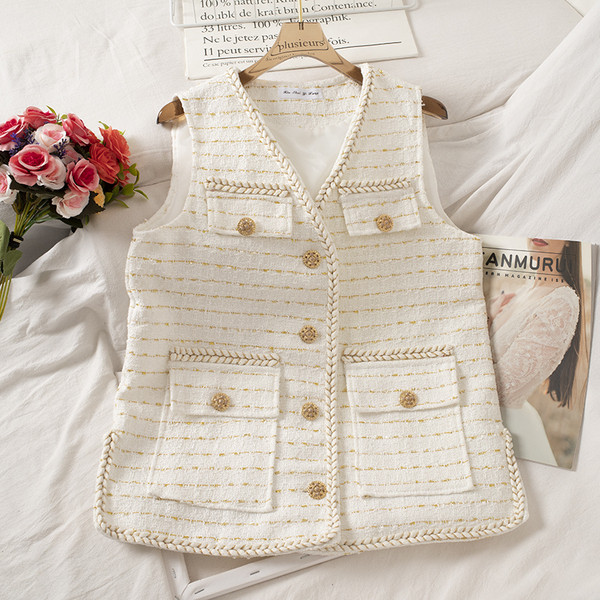 Set modern pentru femei din două părți vestă și pantaloni