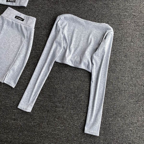 Ikdienas sieviešu komplekts no trim daļām