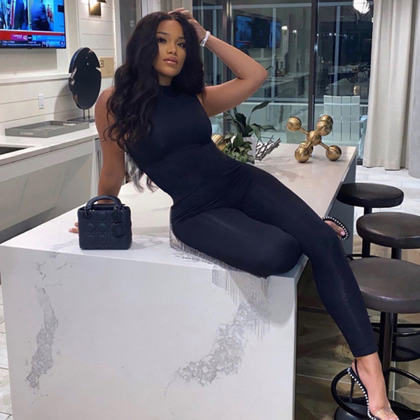 Ženski elastični kombinezon bez rukava