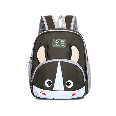 Нов модел детска раница с преден джоб и 3D елемент