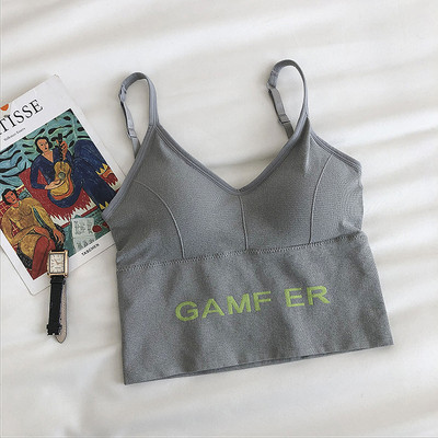 Спортно-ежедневен дамски потник с надпис