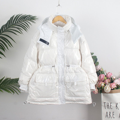 НОВ модел дамско зимно яке с качулка и джобове