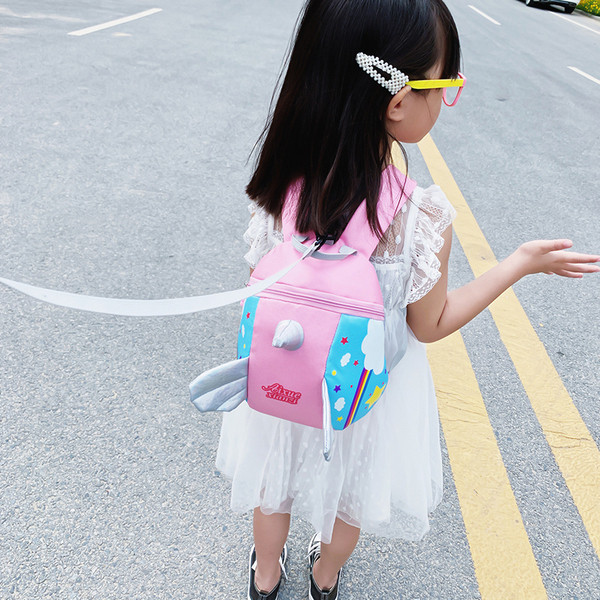 Нов модел детска раница с цип и 3D елемент