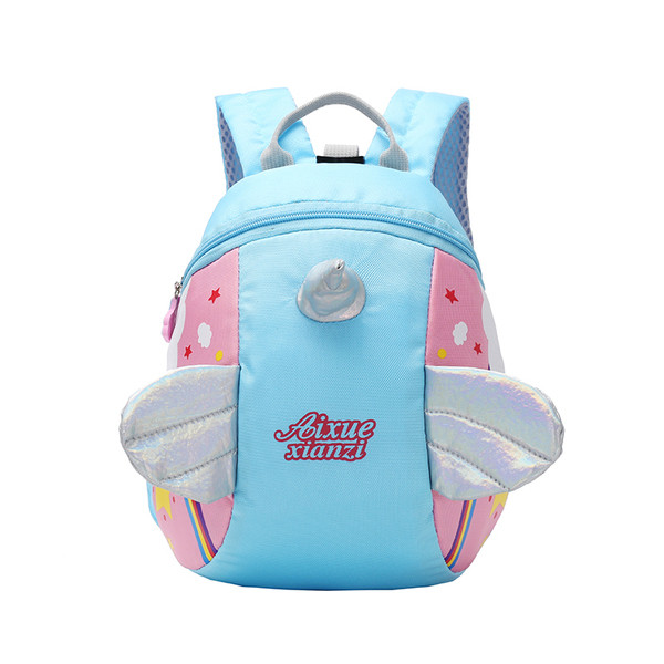 Нов модел детска раница с цип и 3D елемент