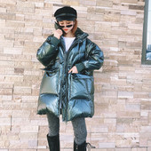 НОВ модел дамско зимно яке с джобове 