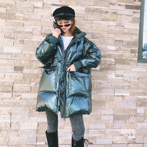 НОВ модел дамско зимно яке с джобове 