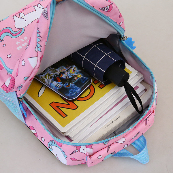 Нов модел детска раница с презрамки и преден джоб